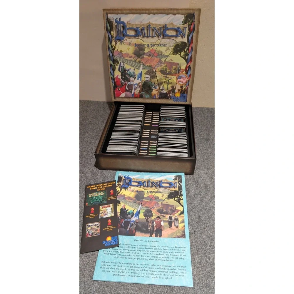 Donald X. Vaccarino Dominion & Domination Empires Expansion Playing Card Game